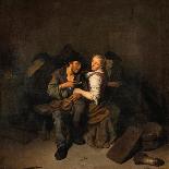 Man with One Hand Thrust into His Doublet-Cornelis Bega-Giclee Print