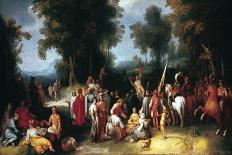 Massacre of Innocents, Central Panel of Triptych-Cornelis Cornelisz Van Haarlem-Premium Giclee Print