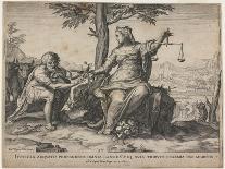 Justice Rewards Toil, 1566-Cornelis Cort-Framed Giclee Print