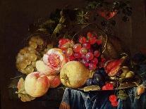 Still Life with Fruit and Oysters, Mid-1650s-Cornelis de Heem-Framed Giclee Print
