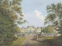 Vue D'Amsterdam No.8. De Hooge of Amstel Sluis. Le Pont De L'Amstel, 1825-Cornelis de Kruyff-Giclee Print