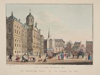 Vue D'Amsterdam No.18. De N.Z. Voorburgwal-Cornelis de Kruyff-Framed Giclee Print