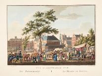 Vue D'Amsterdam No.1, Het Koninglyk Paleis, Le Palais Du Roi, 1825-Cornelis de Kruyff-Giclee Print