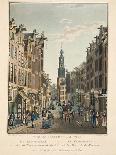 Vue D'Amsterdam No.8. De Hooge of Amstel Sluis. Le Pont De L'Amstel, 1825-Cornelis de Kruyff-Giclee Print