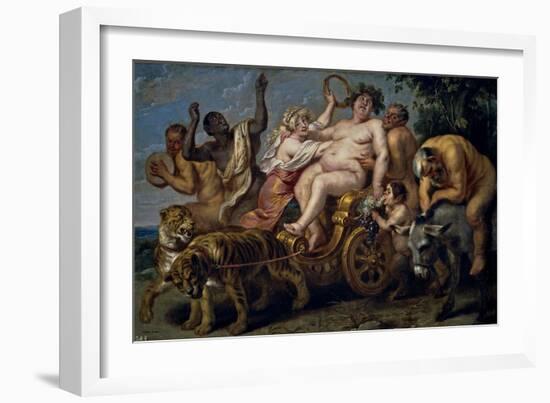 Cornelis de Vos / The Triumph of Bacchus-Cornelis de Vos-Framed Giclee Print