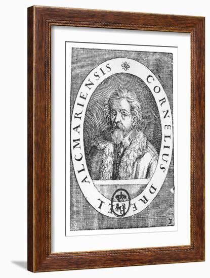 Cornelis Drebbel Dutch Physician and Inventor Spent Most of His Life in England-null-Framed Art Print