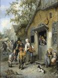 The Village Fair, 1685-Cornelis Dusart-Framed Giclee Print