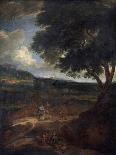 Flanders Landscape, 17th or Early 18th Century-Cornelis Huysmans-Framed Giclee Print