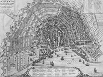 Map of Amsterdam, 1662-Cornelis I Danckerts-Framed Premier Image Canvas