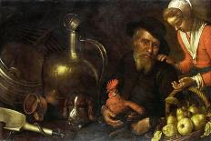 Allegory of the Four Elements, C.1600-Cornelis Jacobsz Delff-Framed Giclee Print