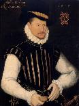Portrait of a Gentleman, 1575-Cornelis Ketel-Framed Premier Image Canvas