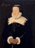 Portrait of Griete Jacobsdr Van Rhijn, Wife of Jacob Cornelisz Banjaert, Called Van Neck-Cornelis Ketel-Art Print