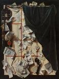 Trompe L'Oeil, a Cabinet in The-Cornelis Norbertus Gijsbrechts-Giclee Print