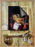 Vanitas Still Life, 17Th Century (Oil on Canvas)-Cornelis Norbertus Gysbrechts-Framed Giclee Print