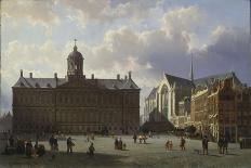 The Oude Zijds Voorburgwal in Amsterdam-Cornelis Springer-Giclee Print