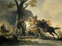 Alexander the Great at the Battle of the Granicus Against the Persians-Cornelis Troost-Art Print