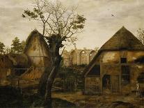 Landscape with Farmstead. - 1575(?) 1564-Cornelis van Dalem-Giclee Print