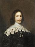 Portrait of a Gentleman-Cornelius Johnson-Mounted Giclee Print