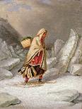 Indian Hunter in the Snow-Cornelius Krieghoff-Giclee Print