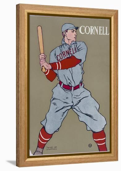 Cornell Baseball-null-Framed Premier Image Canvas