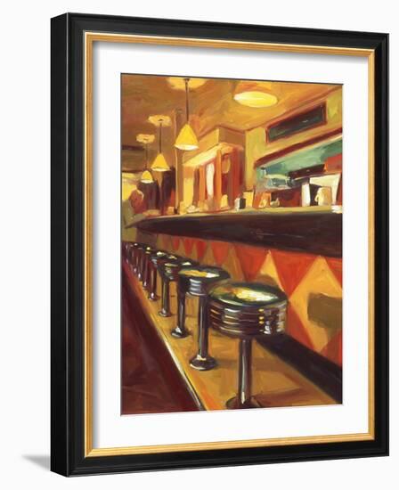 Corner Cafe-Pam Ingalls-Framed Giclee Print