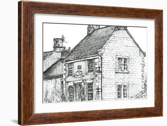 Corner House,Hartington, 2003-Vincent Alexander Booth-Framed Giclee Print