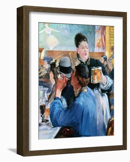 Corner of a Cafe Concert, 1878-1880-Edouard Manet-Framed Giclee Print