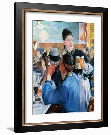 Corner of a Cafe Concert, 1878-1880-Edouard Manet-Framed Giclee Print