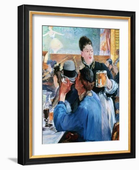 Corner of a Cafe Concert, 1878-1880-Edouard Manet-Framed Giclee Print