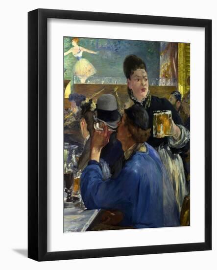 Corner of a Cafe-Concert, 1878-80-Edouard Manet-Framed Giclee Print