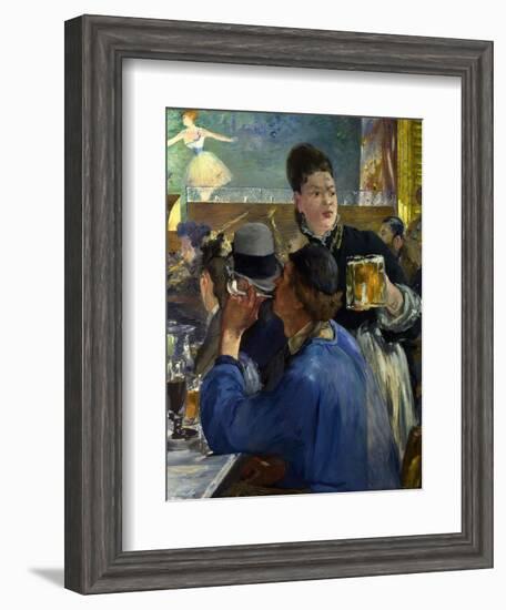 Corner of a Cafe-Concert, 1878-80-Edouard Manet-Framed Giclee Print