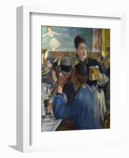 Corner of a Café-Concert, Ca 1878-Edouard Manet-Framed Giclee Print