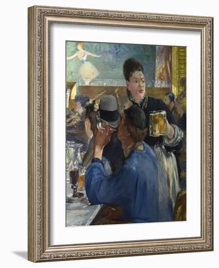 Corner of a Café-Concert, Ca 1878-Edouard Manet-Framed Giclee Print