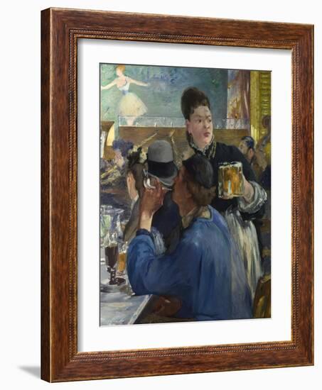 Corner of a Café-Concert, Ca 1878-Edouard Manet-Framed Giclee Print