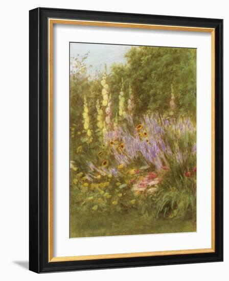 Corner of a Garden-Helen Allingham-Framed Giclee Print