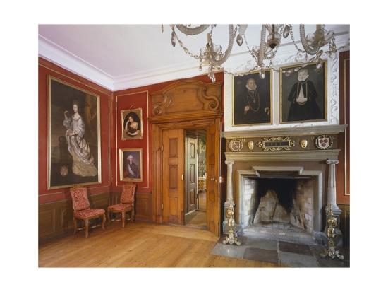 Corner Of Great Hoom With Fireplace Rosenholm Castle Jutland Denmark Giclee Print Art Com