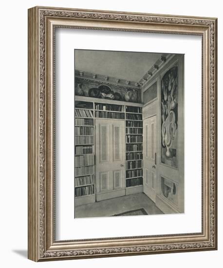 'Corner of Mrs. St. John Hutchinson's Drawing Room, Regent's Park. Panels by Duncan Grant', 1928-Unknown-Framed Photographic Print