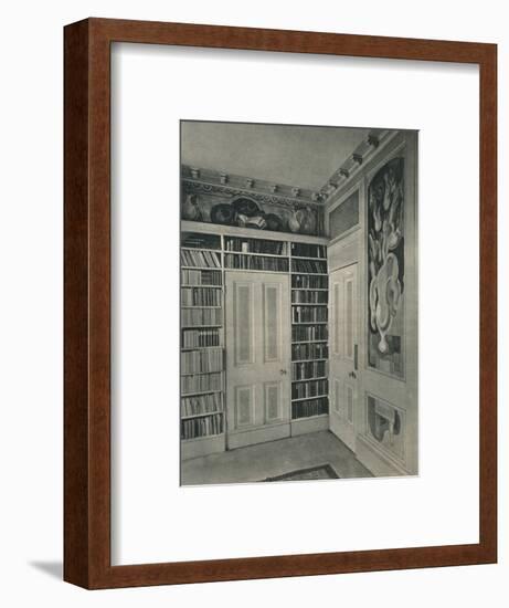 'Corner of Mrs. St. John Hutchinson's Drawing Room, Regent's Park. Panels by Duncan Grant', 1928-Unknown-Framed Photographic Print