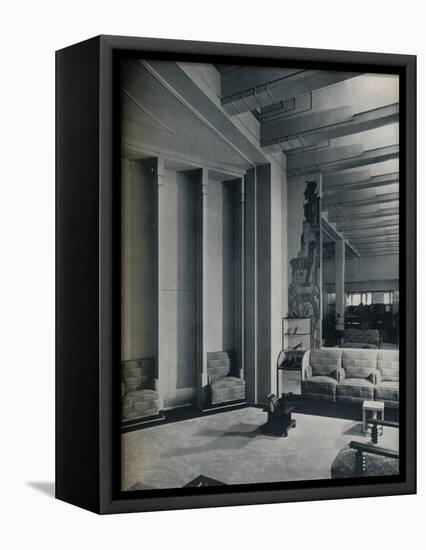 'Corner of Shoe Salon, Roos Bros., San Francisco.', 1930-Gabriel Moulin-Framed Premier Image Canvas