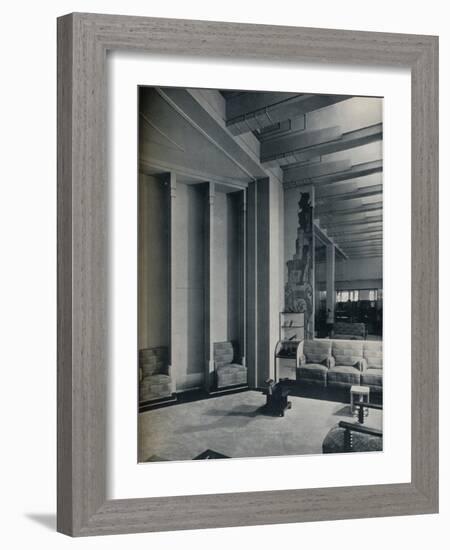 'Corner of Shoe Salon, Roos Bros., San Francisco.', 1930-Gabriel Moulin-Framed Photographic Print