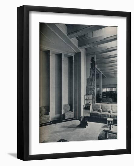 'Corner of Shoe Salon, Roos Bros., San Francisco.', 1930-Gabriel Moulin-Framed Photographic Print