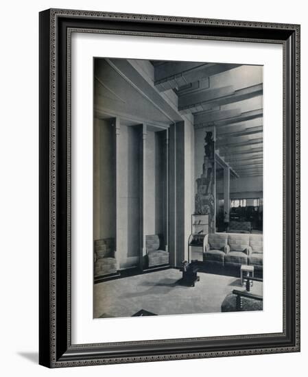 'Corner of Shoe Salon, Roos Bros., San Francisco.', 1930-Gabriel Moulin-Framed Photographic Print