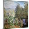 Corner of the Garden at Montgeron, C1876-Claude Monet-Mounted Premium Giclee Print