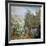 Corner of the Garden at Montgeron, C1876-Claude Monet-Framed Giclee Print
