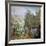 Corner of the Garden at Montgeron, C1876-Claude Monet-Framed Giclee Print