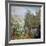 Corner of the Garden at Montgeron, C1876-Claude Monet-Framed Giclee Print