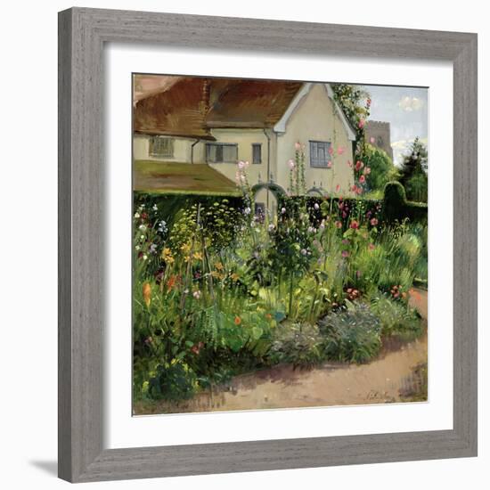 Corner of the Herb Garden-Timothy Easton-Framed Giclee Print