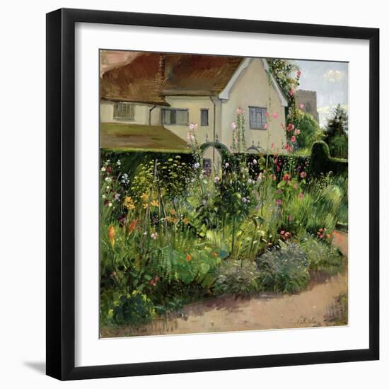 Corner of the Herb Garden-Timothy Easton-Framed Giclee Print