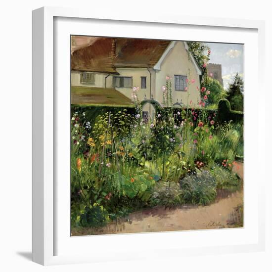 Corner of the Herb Garden-Timothy Easton-Framed Giclee Print