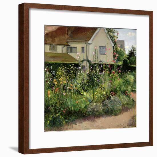 Corner of the Herb Garden-Timothy Easton-Framed Giclee Print